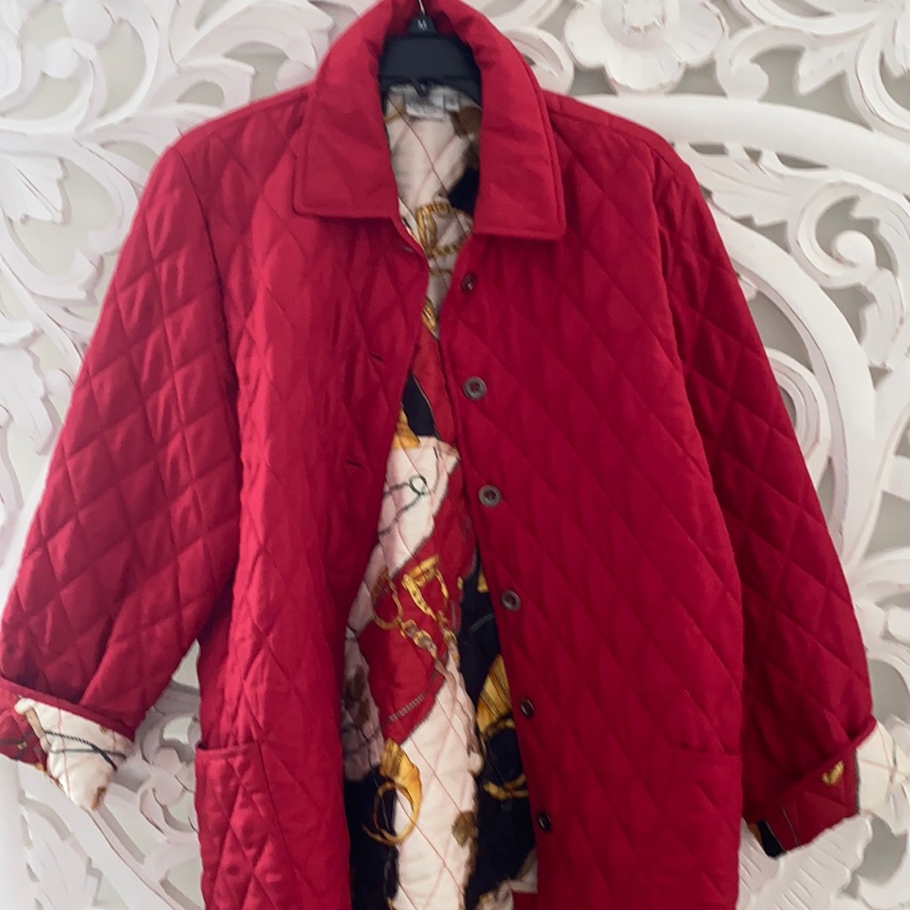 Red jacket